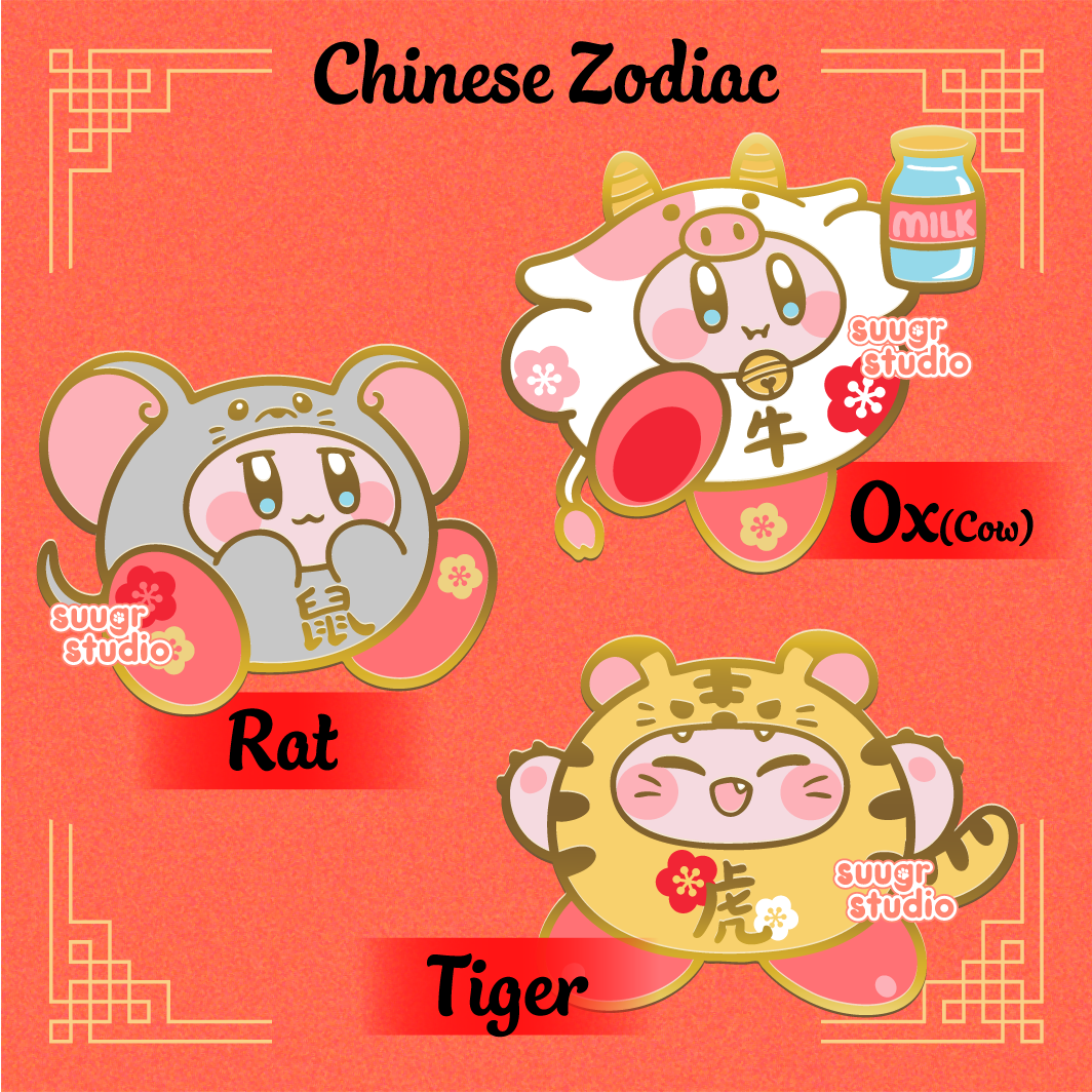 PREORDER - Chinese Zodiac Poyo Collection