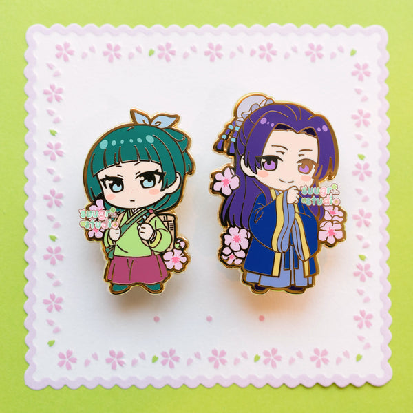 Maomao and Jinshi Hard Enamel Pin