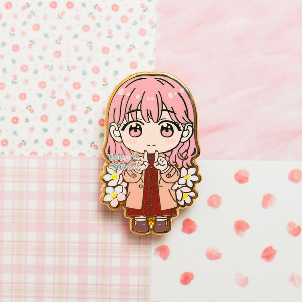 Yuki and Itsuomi Hard Enamel Pin