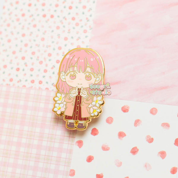 Yuki and Itsuomi Hard Enamel Pin