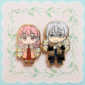 Yuki and Itsuomi Hard Enamel Pin