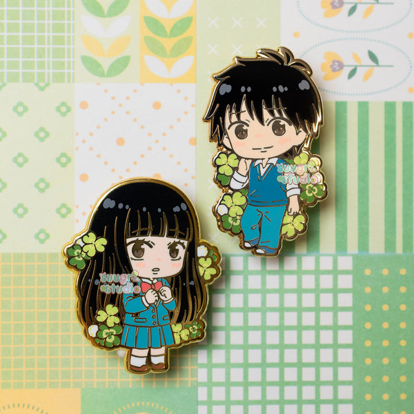 Sawako and Kazehaya Hard Enamel Pin