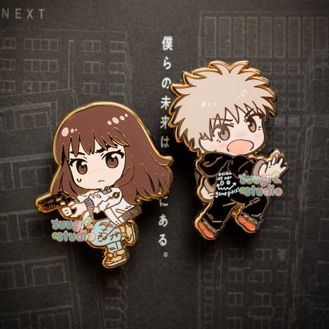 Kiruko and Maru Hard Enamel Pin