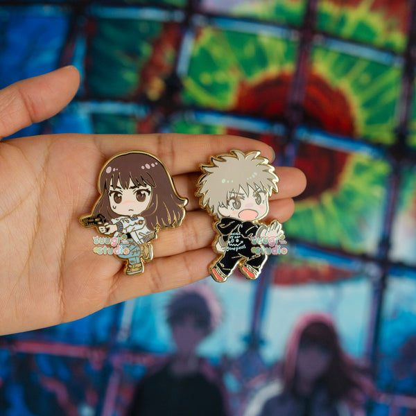 Kiruko and Maru Hard Enamel Pin