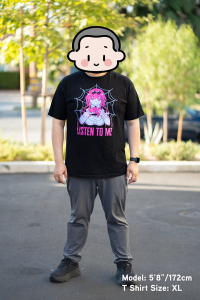 Honkai Star Rail Unisex T-Shirt - Kafka "LISTEN TO ME" HSR