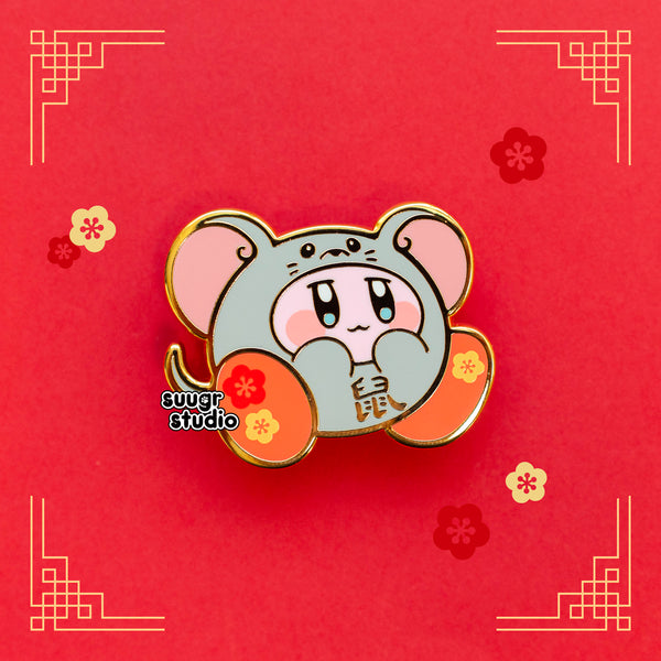 Chinese Zodiac Poyo Enamel Pin (Set of 12)