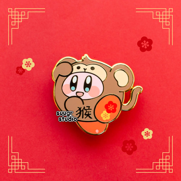 Chinese Zodiac Poyo Enamel Pin (Set of 12)