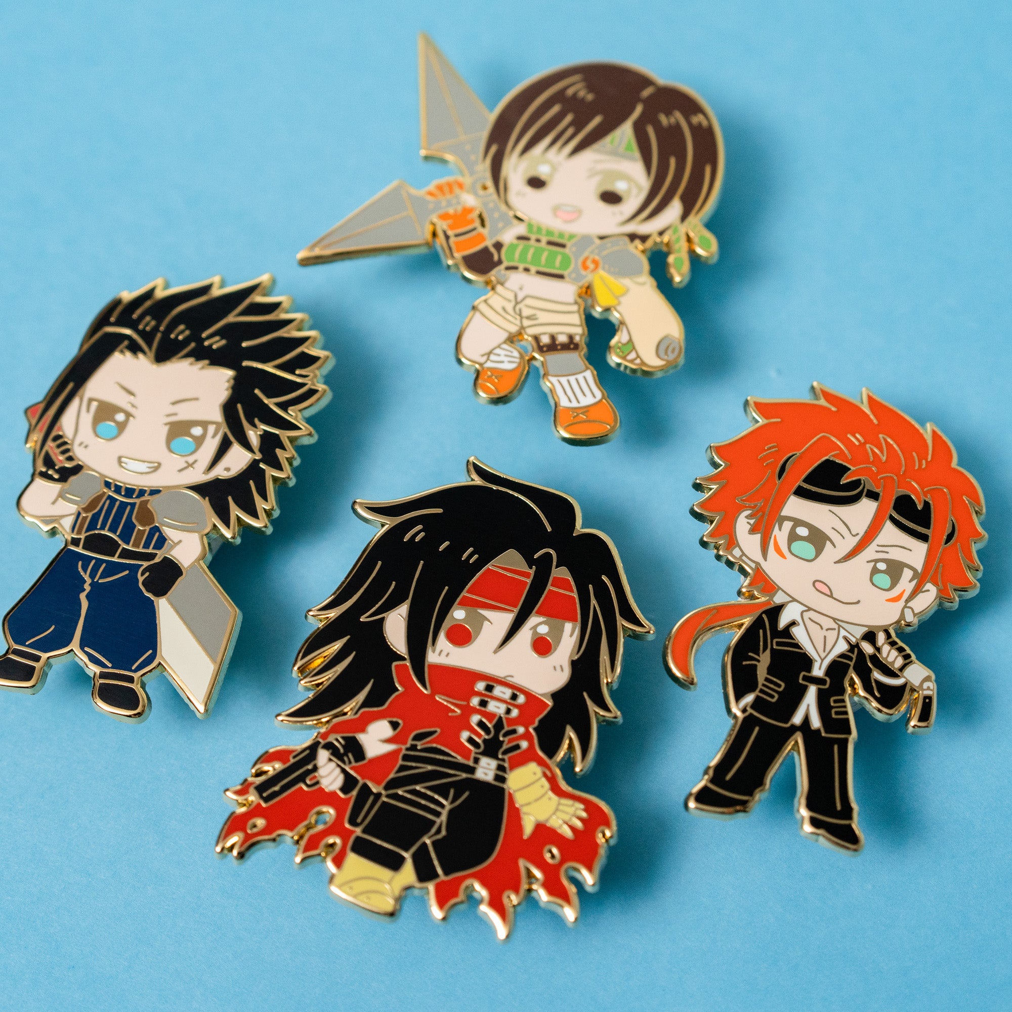 アクセサリー Kisaragi Suugr Studio Final Fantasy 7 Yuffie Kisaragi Hard Enamel Pin
