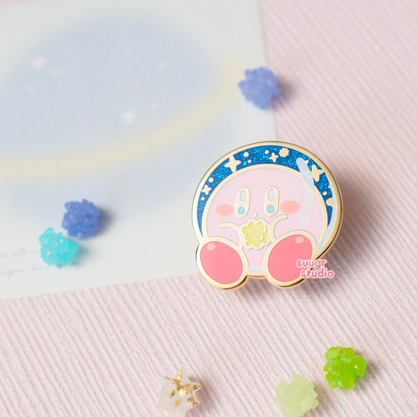 Space Poyo Enamel Pin