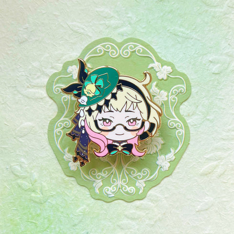 Genshin Impact Emilie Fontaine Hard Enamel Pin