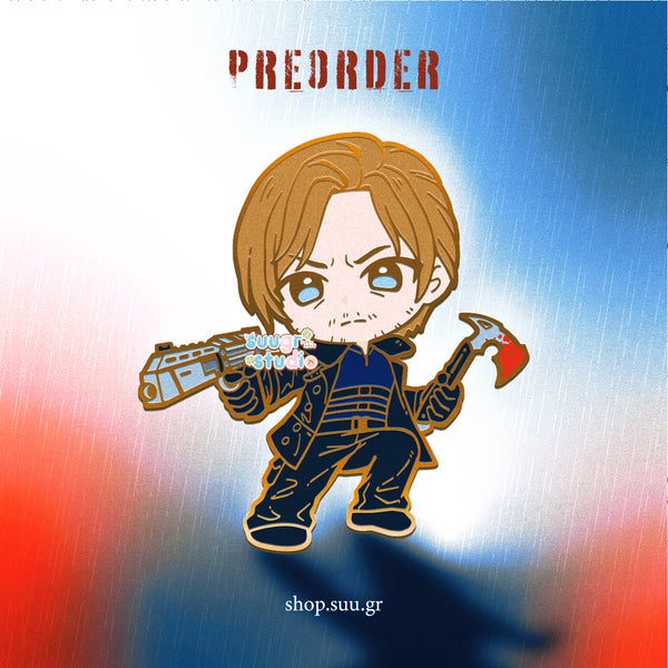 PREORDER - RE Leon Kennedy (RE9 Requiem) Hard Enamel Pin