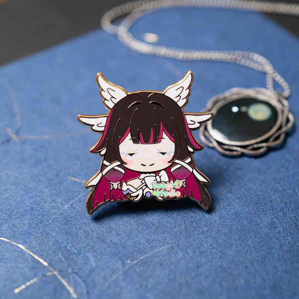 Genshin Impact Columbina Hyposelenia the Damselette Hard Enamel Pin
