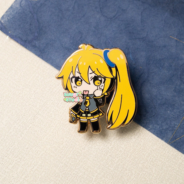 Virtual Vocalist Akita Neru Hard Enamel Pin