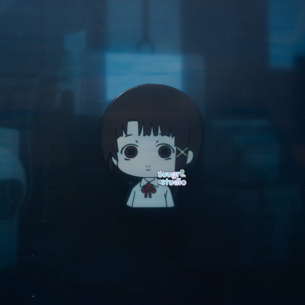 Lain Iwakura Enamel Pin from Serial Experiments Lain