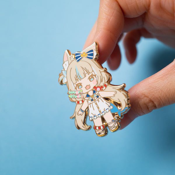 Vtuber Saba Sameko Enamel Pin