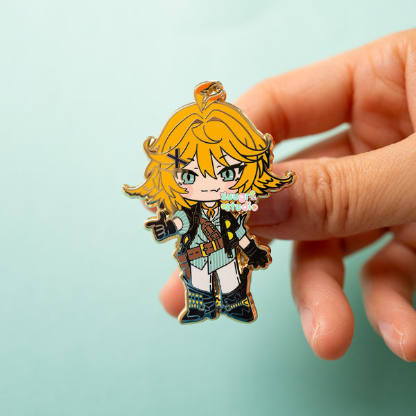 Vtuber Dokibird Enamel Pin