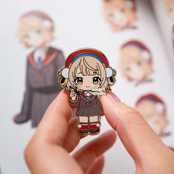 Vtuber Shigure Ui Enamel Pin