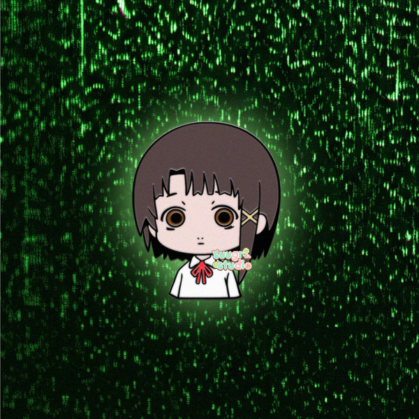 PREORDER - Lain Iwakura Enamel Pin from Serial Experiments Lain