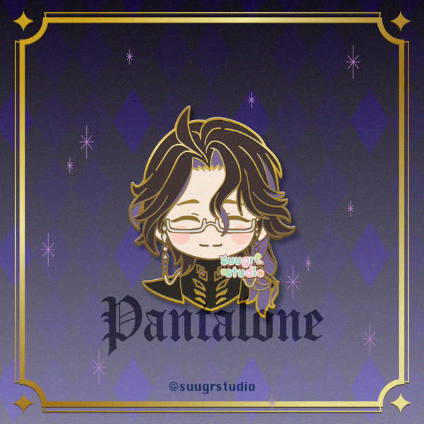 PREORDER - Genshin Impact Pantalone the Regrator Snezhnaya Hard Enamel Pin