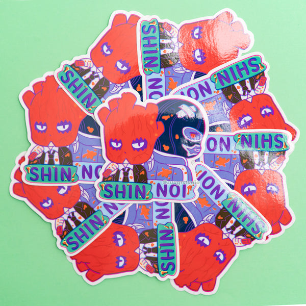 DRHDR Shin x Noi Die Cut Vinyl Sticker