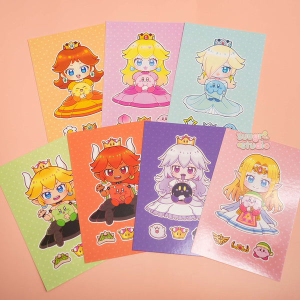 Princess x Poyo Mini Prints