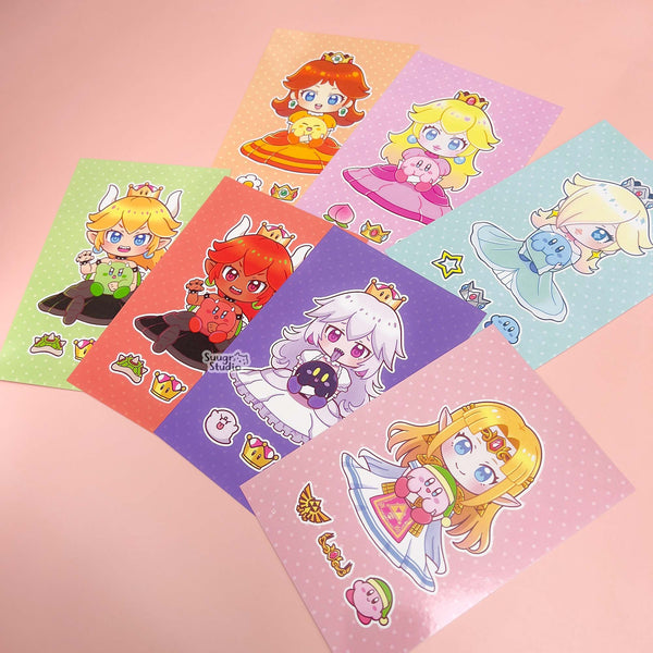Princess x Poyo Mini Prints