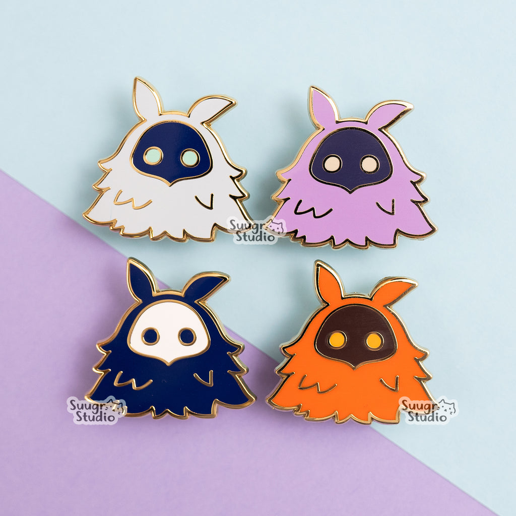 Genshin Impact Abyss Mage (Hydro, Cryo, Pyro, Electro) Hard Enamel Pin ...