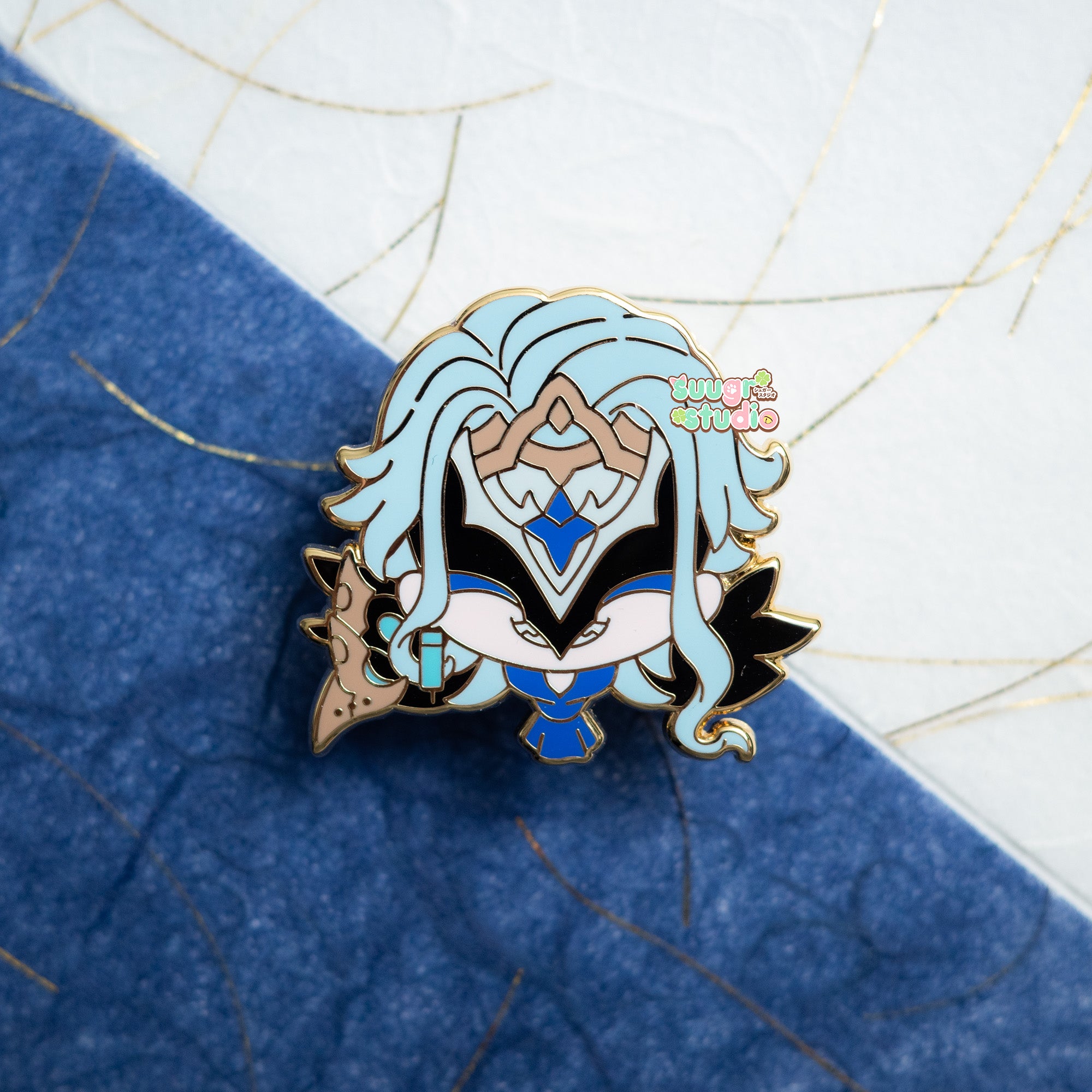 Genshin Impact Il Dottore the Harbinger Hard Enamel Pin