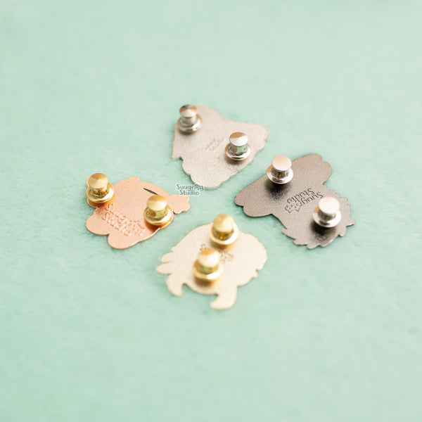 Mysterious Cutie Hard Enamel Pins