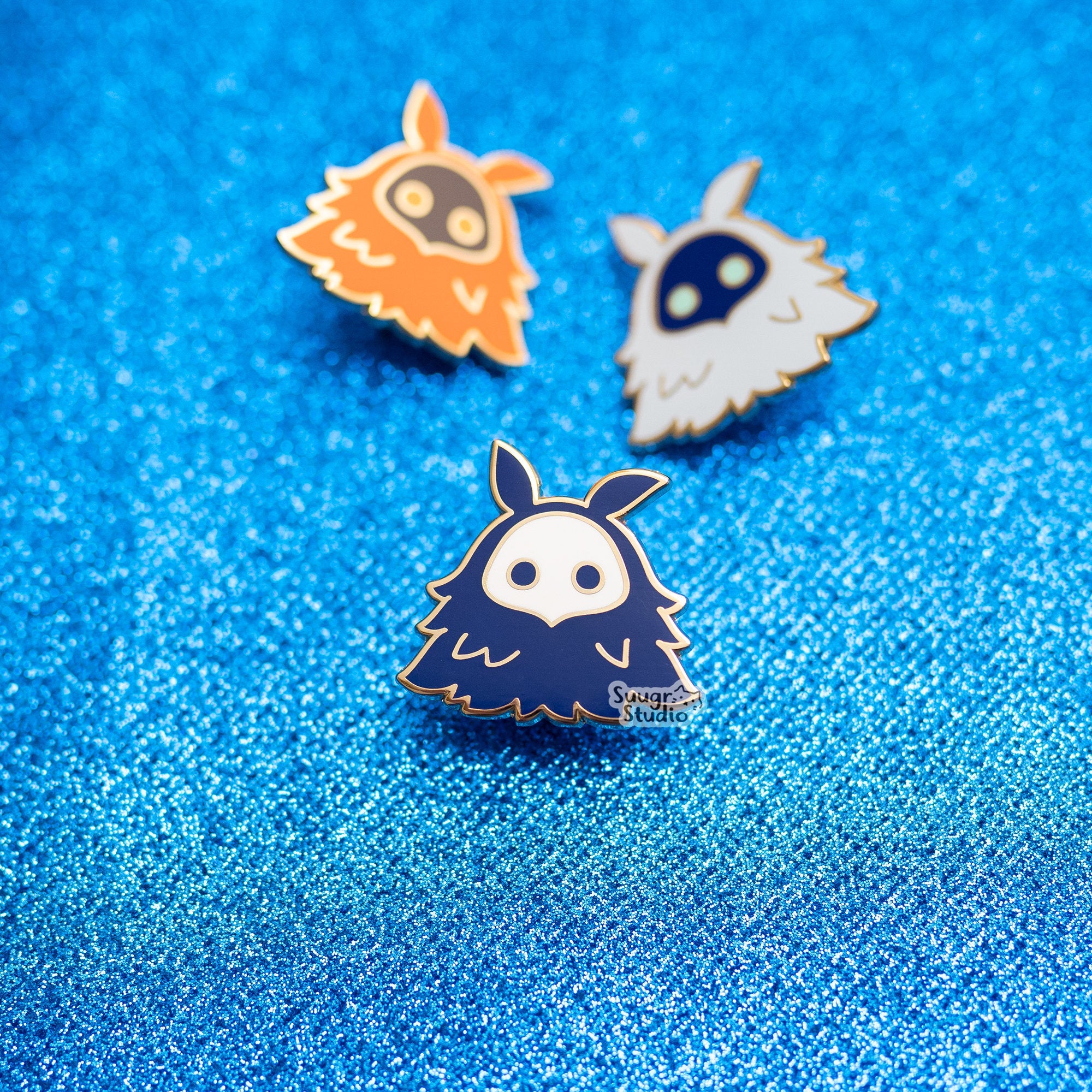 Genshin Impact Abyss Mage (Hydro, Cryo, Pyro, Electro) Hard Enamel Pin